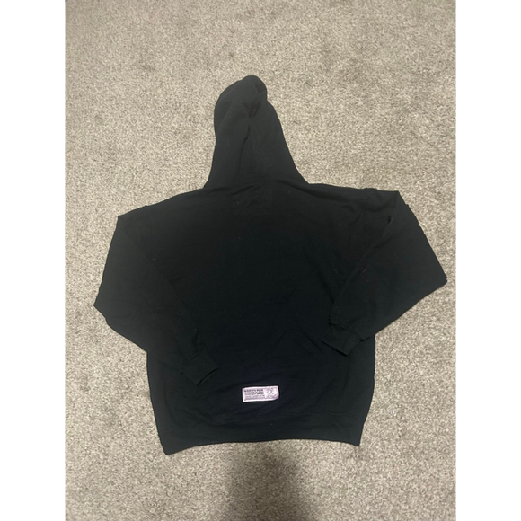 Men's Lil Peep Black Hoodie M with White Logo - Picture 3 of 7